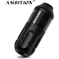 Ambition Rotary Tattoo Maschine Hub 4,0mm Permanent Make-Up Stift Kernlosen Motor Grip 33mm RCA Schnittstelle Für Körper kunst