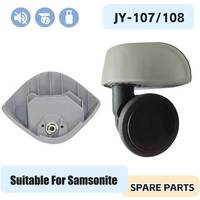For Samsonite JY-107 JY-108 Luggage Wheel Replacement Parts Luggage Wheels Suitable For Rough Terrain Durable 360° Swivel Wheels