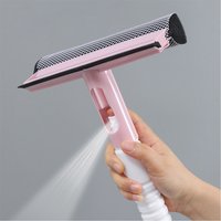 1pc 3 In 1 Multifunctional Glass Squeegee With Spray Function Window Cleaner For Home Bathroom Car Windshield Cleaning Tool