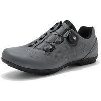 AliExpress LEYINLIN Flat Pedal Cycling Shoes MTB Men Mountain Bicycle Shoe Cleat Shoes Cycling Sneaker Lock-Free Bike Speed Footwear Breathable Gray