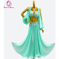 Belly Dance Practice Clothes Oriental Costume Women Dress Lesson Skirt Wear Bellydance Stage Suit 2026 Carnival Dancewear Outfit