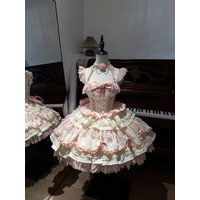 Original Lolita Doll Princess Skirt JSK Cake Dress Dress Flower Bell Dream Cute Girl Dress Standard Fit Princess Style Dress