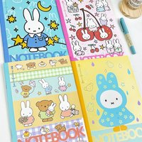 Miffys Notebooks Kids Kawaii Rabbit Journal Student Planner B5 Notepad Children School Supplies Wpmen Office Accessories Gift