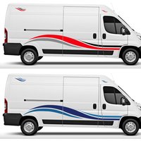 6Pcs/Lot Car Stickers Graphics Camper Van Decals For Peugeot Boxer Citroen Jumper Fiat Ducato Motorhome Tuning Accessories