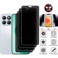 1/2/3/4Pcs For Honor X8B Glass Huawei Honor X8B Tempered Glass Protective HD 9H Privacy Anti-Spy Glue Screen Protector Honor X8B