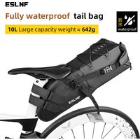 AliExpress ESLNF Reflective Waterproof MTB 10L Large Road Capacity Saddle Bicycle Bag Bike Cycling Bag for Outdoor Sports And Travel