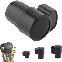 Plastic Saxophone Neck Plug for Alto / Tenor / Soprano Saxophones, Anti Bump End Cap