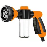 Foam Gun Jet Spray Gun Pressure Hose Nozzle 8 In 1 Soap Dispenser Garden Watering Horse Dog Animal Car Washing Tool Dropshipping