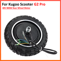 48V 800W Rear Wheel Motor for Kugoo G2 Pro Electric Scooter 10 Inch Engine Assembly With 10×2.75-6.5 Inflatable Tire
