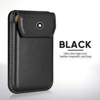 High End Business Sle Wallet Card Holder Strong Magnetic Stand Premium Safety Leather for IPhone 17 Pro Max Samsung S26 Ultra