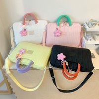 Korean Style Large Capacity Laptop Bag 13 14 15 15.6 16 Inch for Macbook Samsung Trendy Women's Multi-Functional Notebook Pouch