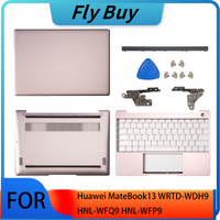 NEW Laptop LCD Back Cover/Palmrest/Bottom Case For Huawei MateBook13 WRTD-WDH9 HNL-WFQ9 HNL-WFP9 Pink Computer Case