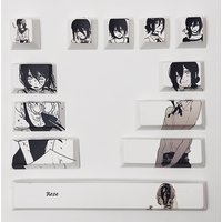 12 pcs Reze Keycaps Cherry Profile PBT Dye Sublimation Chainsaw Man Keycaps Creative Anime 12pcs Reze Mechanical Keycap