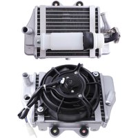 Motorcycle Radiator Cooler Cooling Water Tank Fit For zongshen loncin lifan 150cc 200cc 250cc radiator