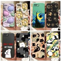 Case For Apple iPhone 7 8 Plus Cover Cute Panda Square Liquid Silicone Cases Soft Fundas Coque for iPhone 7 8 7plus 8plus Bumper
