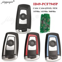 jingyuqin 315/433/868Mhz CAS4 Smart Remote Key Keytless Entry for BMW 3 5 7 Series 523 528 535 550 318 320 325 328 330 PCF7945