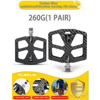AliExpress plselis PLSELIS Ultra-Light Carbon Fiber Road Bike Pedals 260g (Pairs) 14mm Thread Universal Mounting Riding Accessories