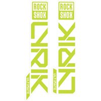 1set RockShox Lyrik Ultimate MTB Fork Vinyl Sticker Set Waterproof Decal for Mountain Bike Front Fork Decor