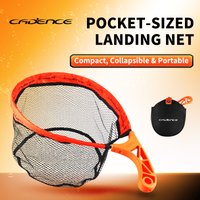 Cadence landing Net Portable folding special landing net designed for lure angling, ultra-light mesh net for micro fishing