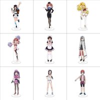 16CM Anime A Certain Scientific Railgun Cosplay Ornaments Saten Ruiko Misaka Mikoto Figure Stand Halloween Gifts