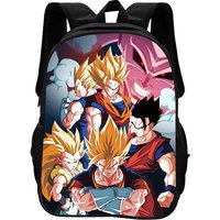 Dragon Ball Goku Anime Printed Backpack for Boys Girls Cartoon Schoolbag Kids Bookbag Rucksack Bags Mochila