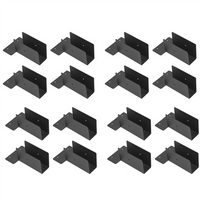 ABWZ-Stainless Steel Woodwork Pergola Kit - Upper Mount Bracket - Modular Sizing Pergola Hardware For 2 X 4 Lumber,16 Pack