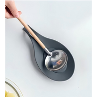 【Hot sales】Silicone Spoon Rest Spatula Holder Heat Resistant Utensil Placemat Tray Kitchen Tools