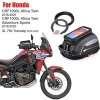 For Honda CRF1000L Africa Twin Adventure Sports XL 750 Transalp Tank Bag Quick Lock Fuel Luggage Carrie Top Case Waterproof