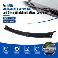 Für BMW 2000-2004 3er Serie E46 Linkslenker Windschutzscheibenwischer-Abdeckung Lüftungsgitter Verkleidung Außenkarosserie-Kit 51718232894 51718208483