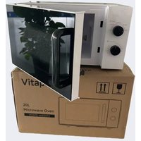 Microwave Oven Home Use Cooking Electric Oven 20l Black White Color English Version Household Easy Operate