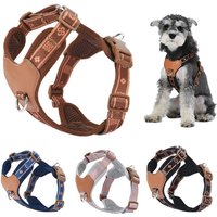 Breathable Reflective Dog Chest Strap Traction Leash for Small to Medium Dogs Pet Harness Comfortable Adjustable Harness