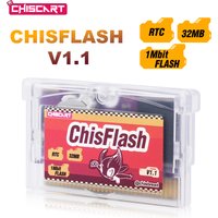 Czytnik kart gier ChisFlash V1.1 RTC Edition kompatybilny z konsolami Nintendo GBA / GBA SP / GB Micro / DS / DS Lite / Game Boy Player