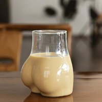 450ml Butt Drinking Cups Transparent Borosilicate Glass Coffee Mug Funny Coffee Mug Glass Home Bar Party Decorations
