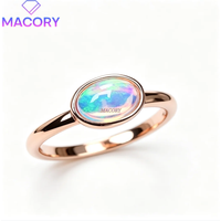 Colored Opal Rings 925 Sterling Silver Oval 4*6mm Rings Fashion Jewelry Wedding Rings Ladies Luxury Jewelry Free Shipping