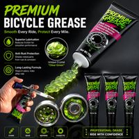 Premium 70g Bicycle Grease Green Apple Sause Bearing Grease Hub Bb Lubricants Oil Lubricant Lube Lipid Elements For Shimano Sram