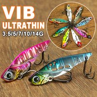 VIB Fishing Lure 3g 5g 7g 10g 14g Spinner Spoon Vibration Sink Jerkbait Swimbait Metal Jig Spoon Bait Crankbait Bass Trout Baits