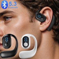 Q7-Wireless Earphones Bluetooth 5.3 Mini Handsfree Waterproof Sport Music Headset Single Earbuds OWS Headphone HiFi Music
