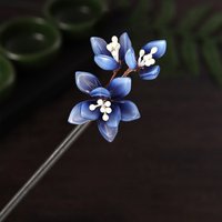 Chinese Hanfu Hair Sticks Forks Girls Flower Hairpins Fairy Hair Bun Chopsticks Women Headpieces Ancient Daily Hair Jewelry