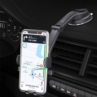 Car Gravity Smartphone Support Dashboard Phone Holder Stand Universal for IPhone 17 16 15 14 13 Xiaomi Samsung Adjustable Mount
