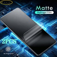2Pcs Matte Hydrogel Film for Samsung Galaxy S26 S25Plus S24 S23 Ultra S22 S21 S20 Note 20 Ultra 10 Anti-Fingerprint Anti-Scratch