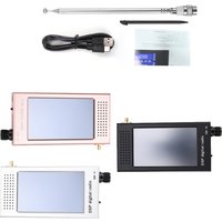 SDR V6 4.3 Inch IPS Touchscreen DSP Shortwave Radio with 192kHz Real Time Spectrum High Performance Wide Frequency Range 100KHz