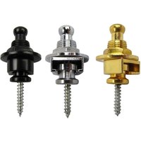 Guitar Strap Buttons Pins 1/2PCS 3 Color For Choose Premium Guitar Strap Locks Metal Security Strap Buttons Metal End Pins