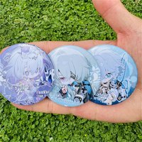 Game Honkai: Star Rail Castorice Anaxagoras Phainon Cosplay Costumes SPTE Tin Plated Pin Badge Accessories Pendant Prop