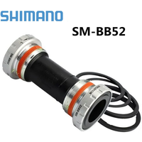 AliExpress Shimano SHIMANO SM-BB52 Bottom Bracket Threaded HOLLOWTECH II 68/73MM Shell Width BB52 Bottom for Mountain MTB Bike Bicycle Parts