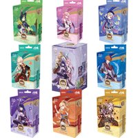 Genshin Impact Card Seven Summoning Battle Cards The Third Bullet Competitive Card Booster Pack Game Collectible Cards
