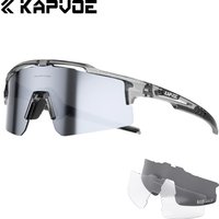 AliExpress kapvoe Kapvoe 3lens Ski Sunglasses Snow Goggles Cycling Glasses Photochromic MTB Riding Skating Sunglasses UV400 Man Woman Bike Eyewear