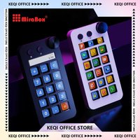 Mirabox N1 StreamDeck Mini Keyboard 15Keys Visual LCD Button Live Content Creation Controller Stream Deck Keypad Custom PC Gifts