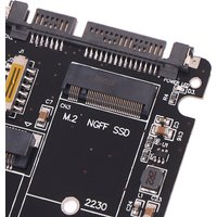 New Sale SATA 60Gbps To M2 NGFF SATA SSD MSATA SSD Adapter MSATA To SATA M.2 NGFF To SATA Disk Adapter Board