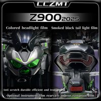 For Kawasaki Z900 Z 900 z900 z 900 2025 headlight film smoked black tail light protection sticker instrument film accessories