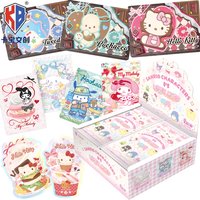 Original Kabao Sanrio Collection Cards Japanese Cartoon Star Character Floral Luck Series Polaroid Cards Fans Favorite Toy Gifts
